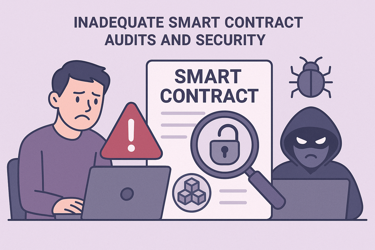 Inadequate Smart Contract Audits and Security