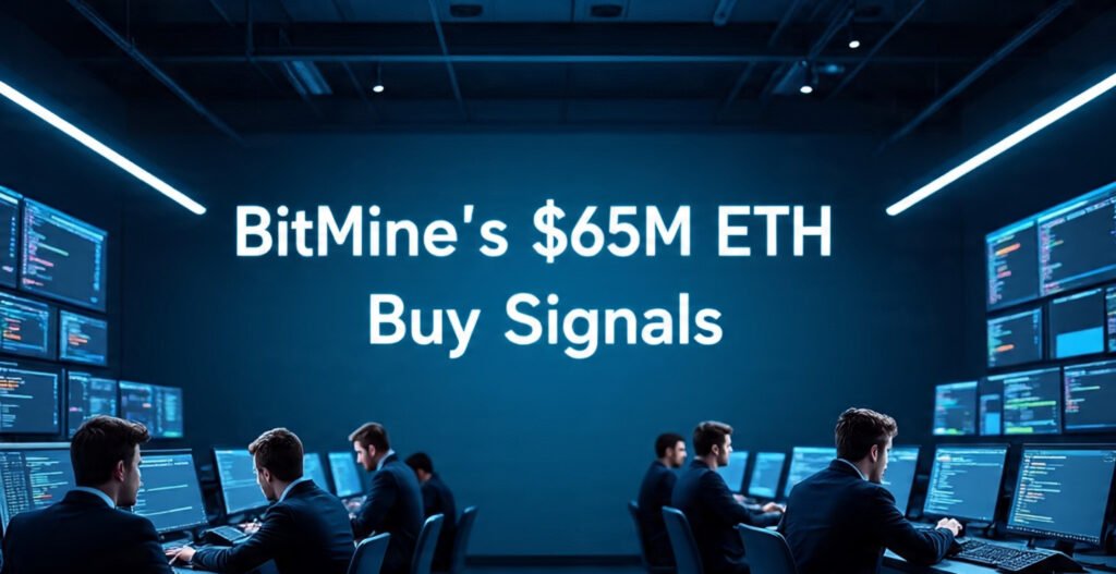 BitMine's $65M ETH Buy Signals