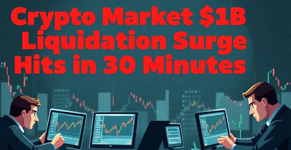 Crypto Market $1B Liquidation