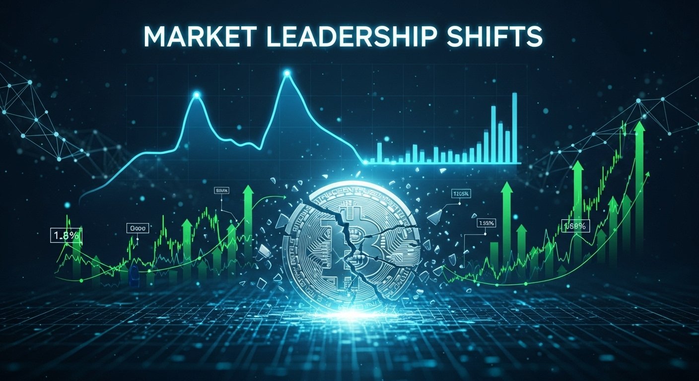 Bitcoin's Retreat and Market Leadership