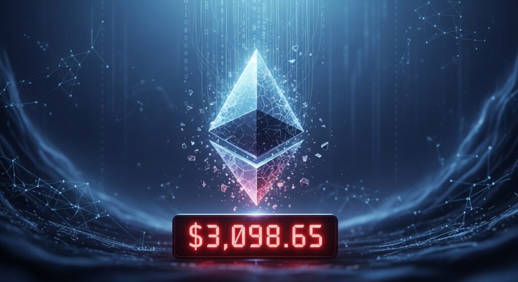 Ethereum Falls Below $3,100 ETF Outflows Signal Risk Bitcoin. Ethereum Falls Below $3,