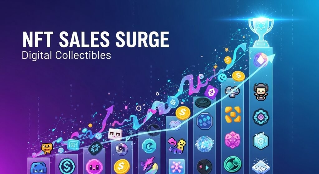 NFT Sales Surge Digital Collectibles