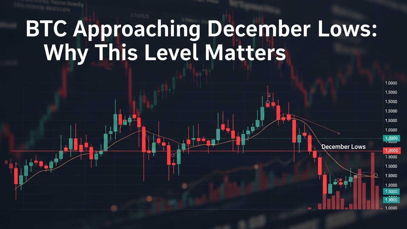 BTC Approaching December Lows Why This Level Matters