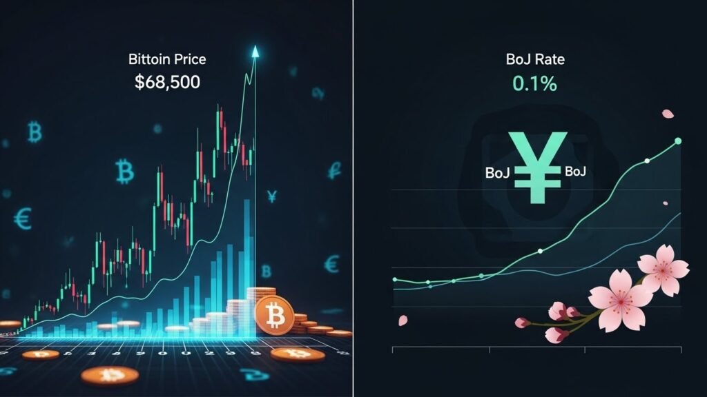 Bitcoin Price BoJ Rate