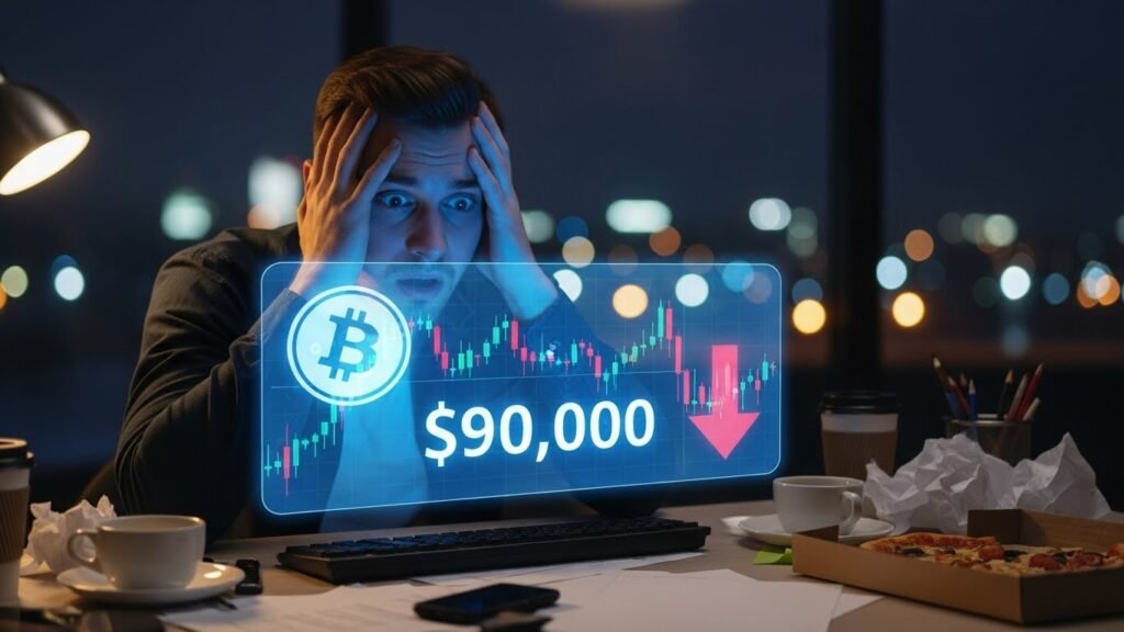 Bitcoin Pulls Back to $90k