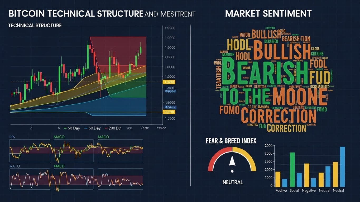 Bitcoin Technical Structure and Market Sentiment