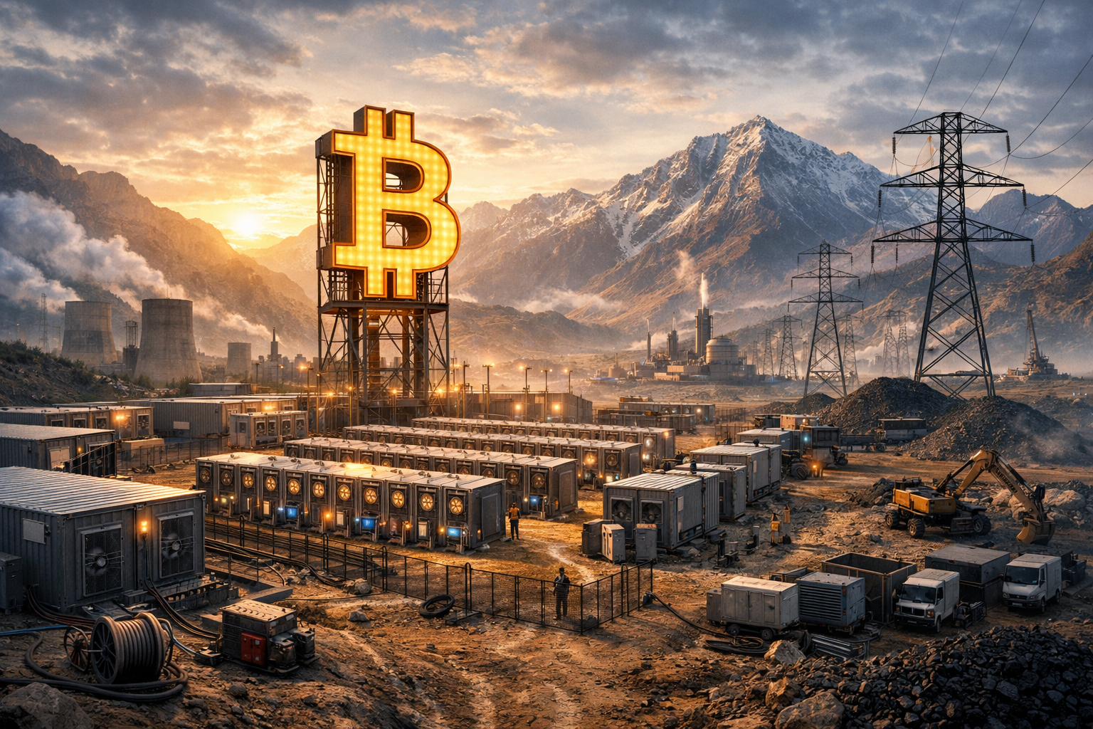 Bitcoin mining industry