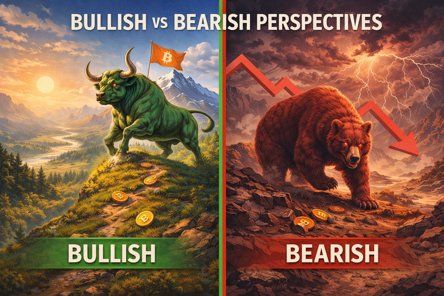 Bullish vs Bearish Perspectives
