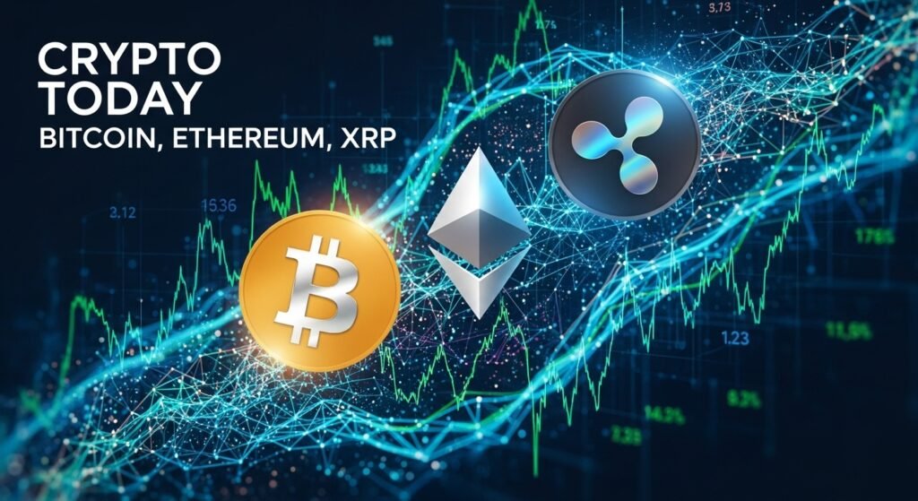 Crypto Today Bitcoin, Ethereum, XRP