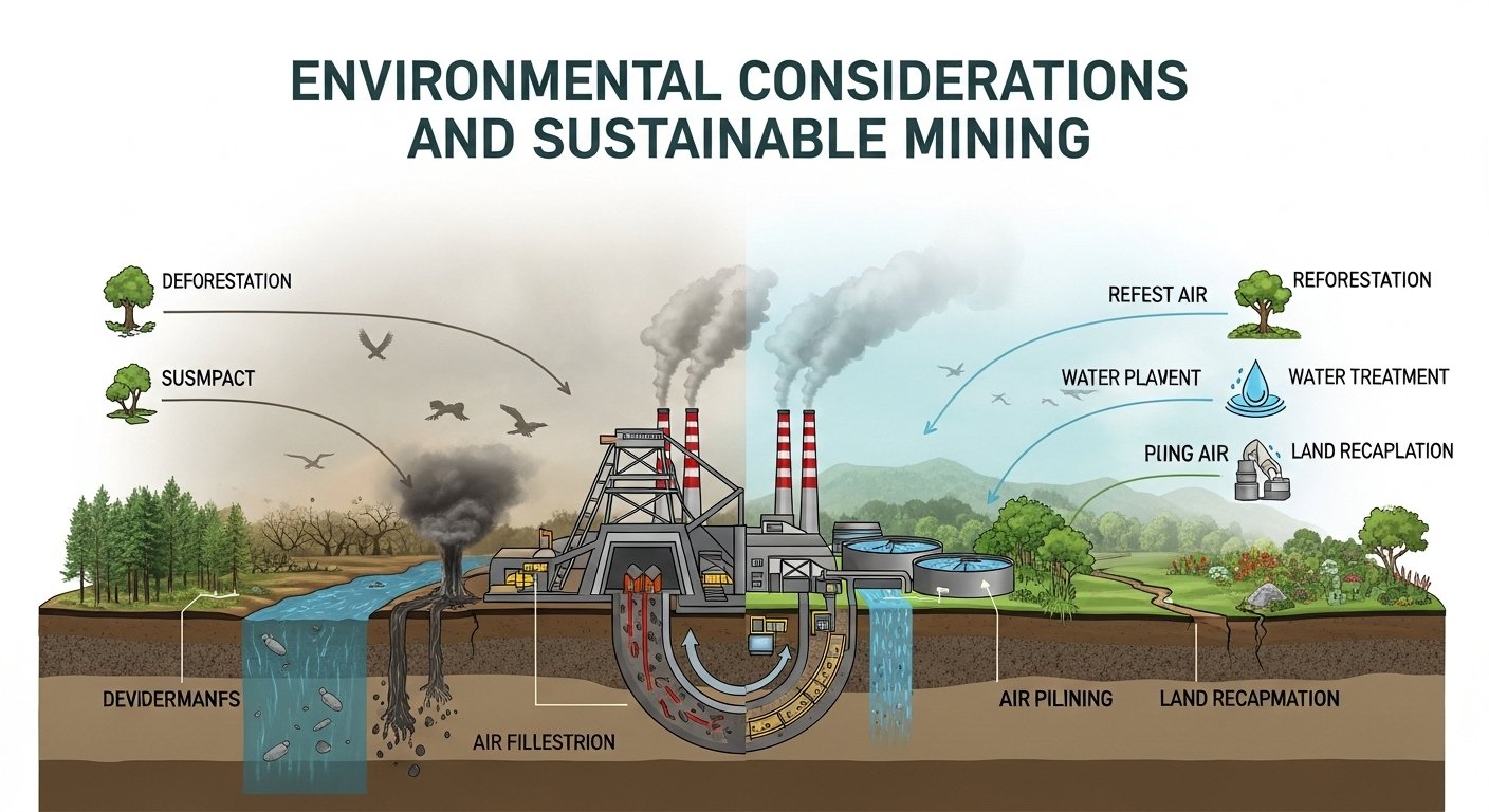 Environmental Considerations and Sustainable Mining