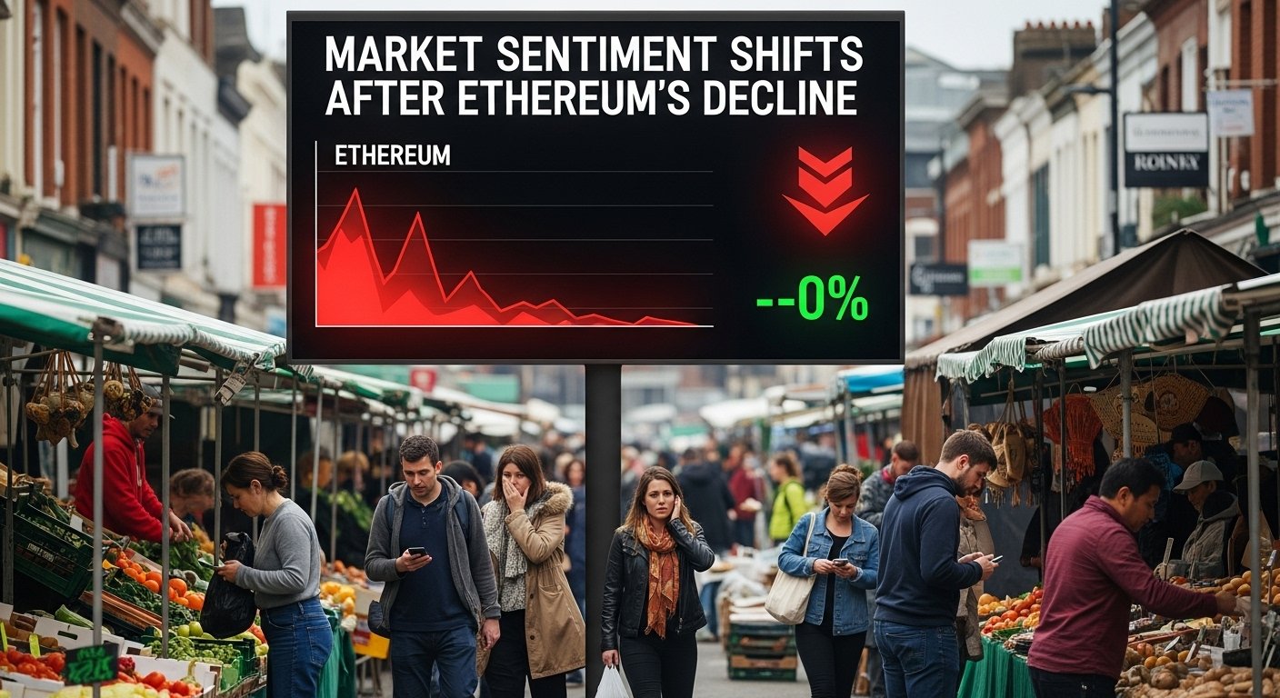 Market Sentiment Shifts After Ethereum’s Decline