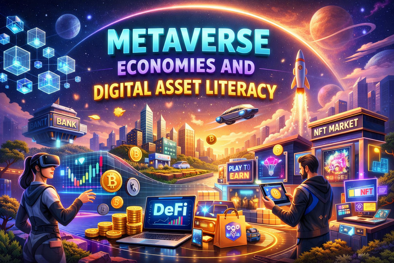Metaverse Economies and Digital Asset Literacy