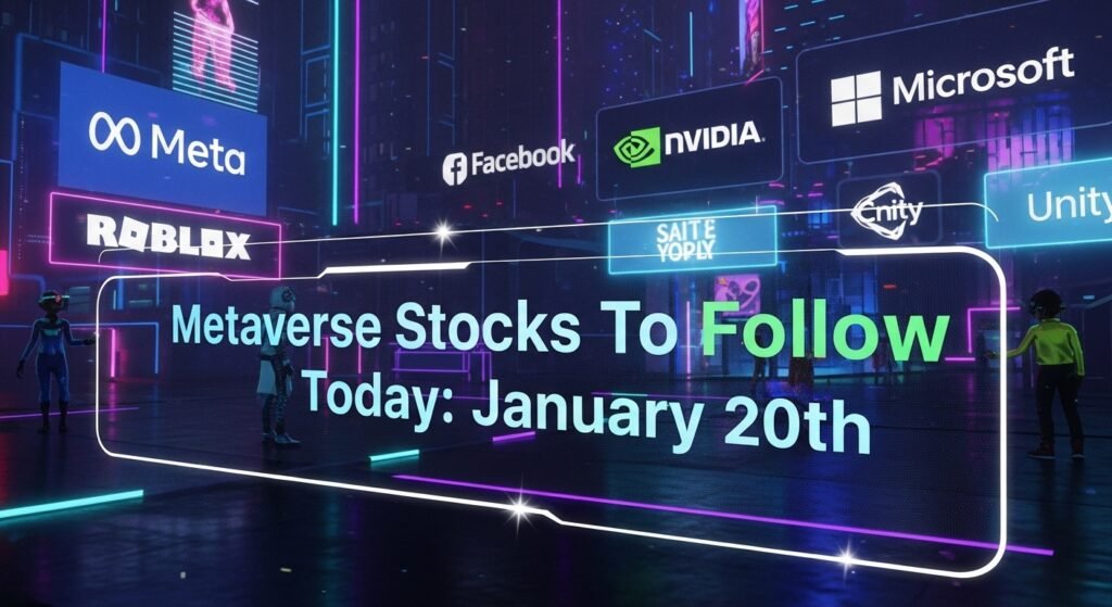 Metaverse Stocks To Follow Today January 20th