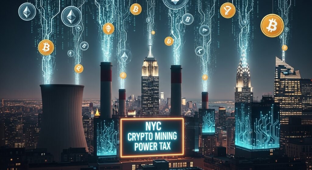 New York’s Crypto Mining Power Tax and the Grid Burden Debate New York’s Crypto Mining Power Tax