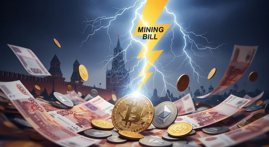 Russian Crypto Mining Bill Sparks