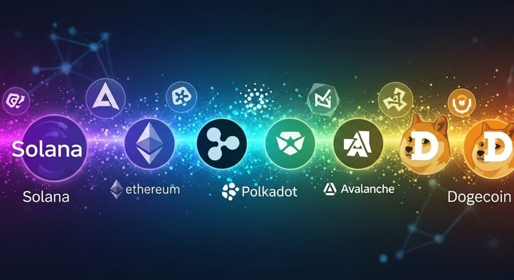 Altcoins From Solana to Dogecoin