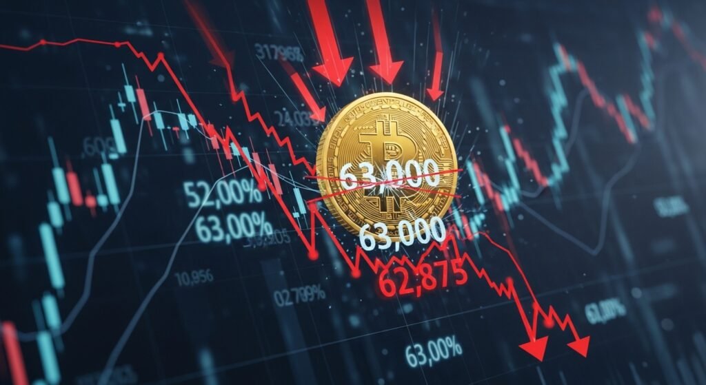Bitcoin Extends Decline Below $63,000 Amid Market Volatility Bitcoin Extends Decline Below $63k