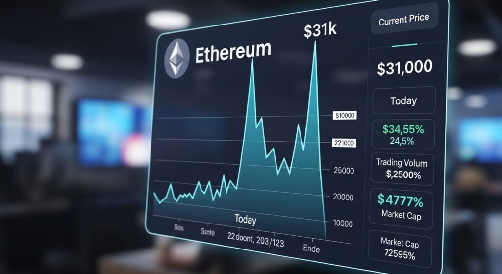 Ethereum at $31k Today
