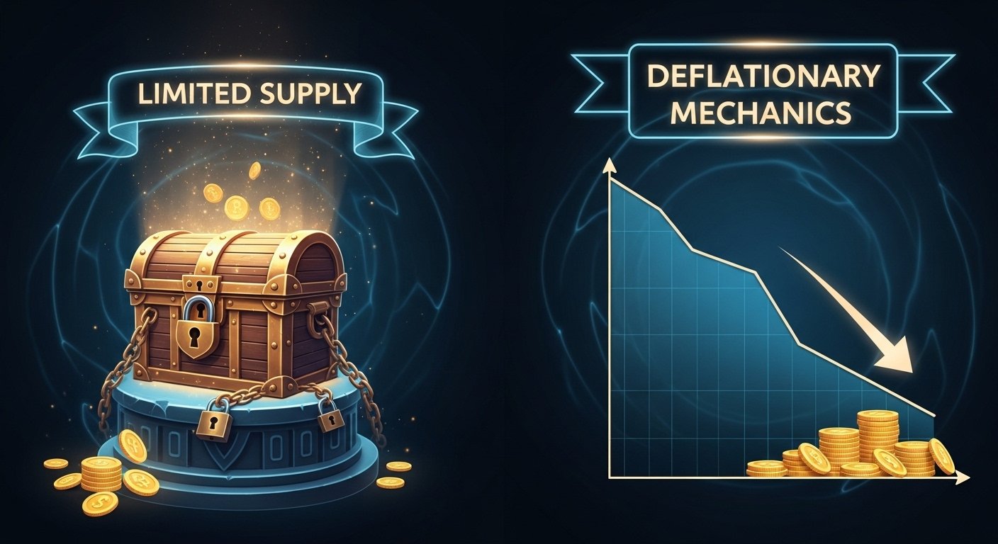 Limited Supply and Deflationary Mechanics