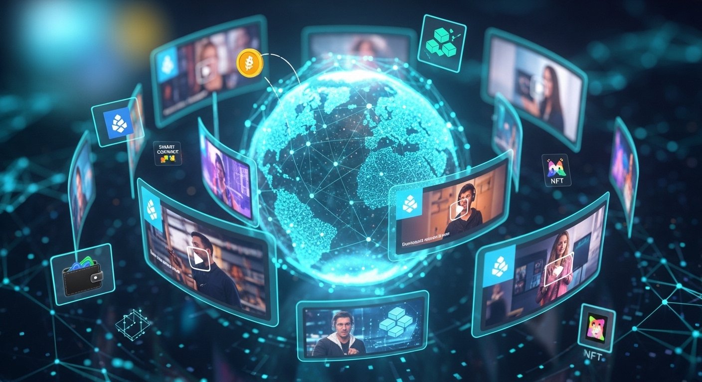 Web3 content platforms and blockchain-based video