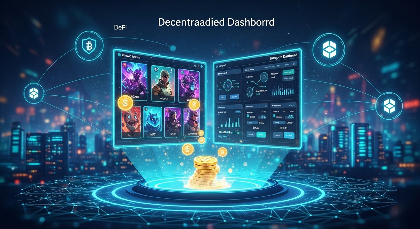 decentralized finance gaming and enterprise blockchain adoption
