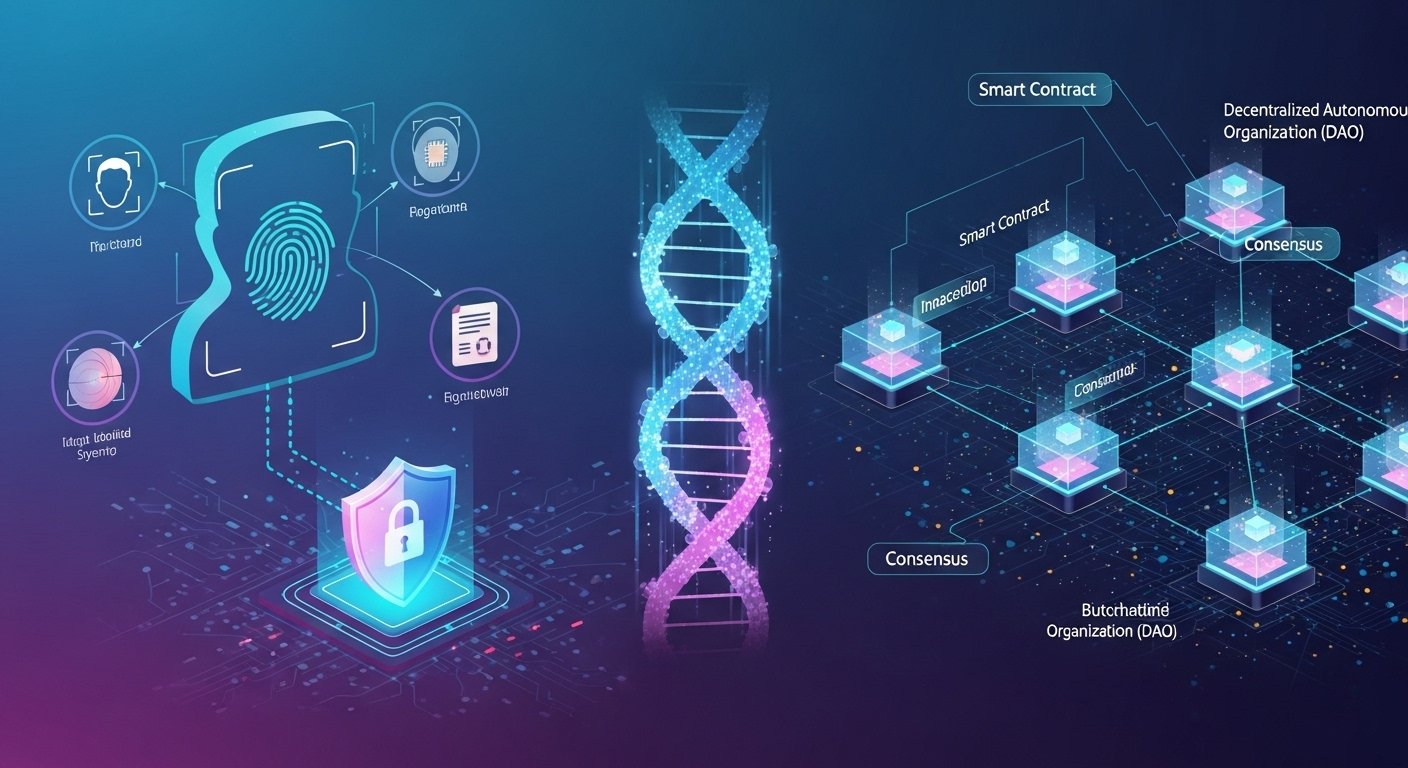 secure identity verification and blockchain governance systems