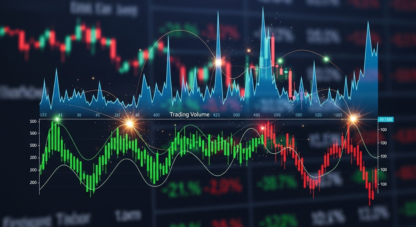 trading volume and heightened market sentiment shifts